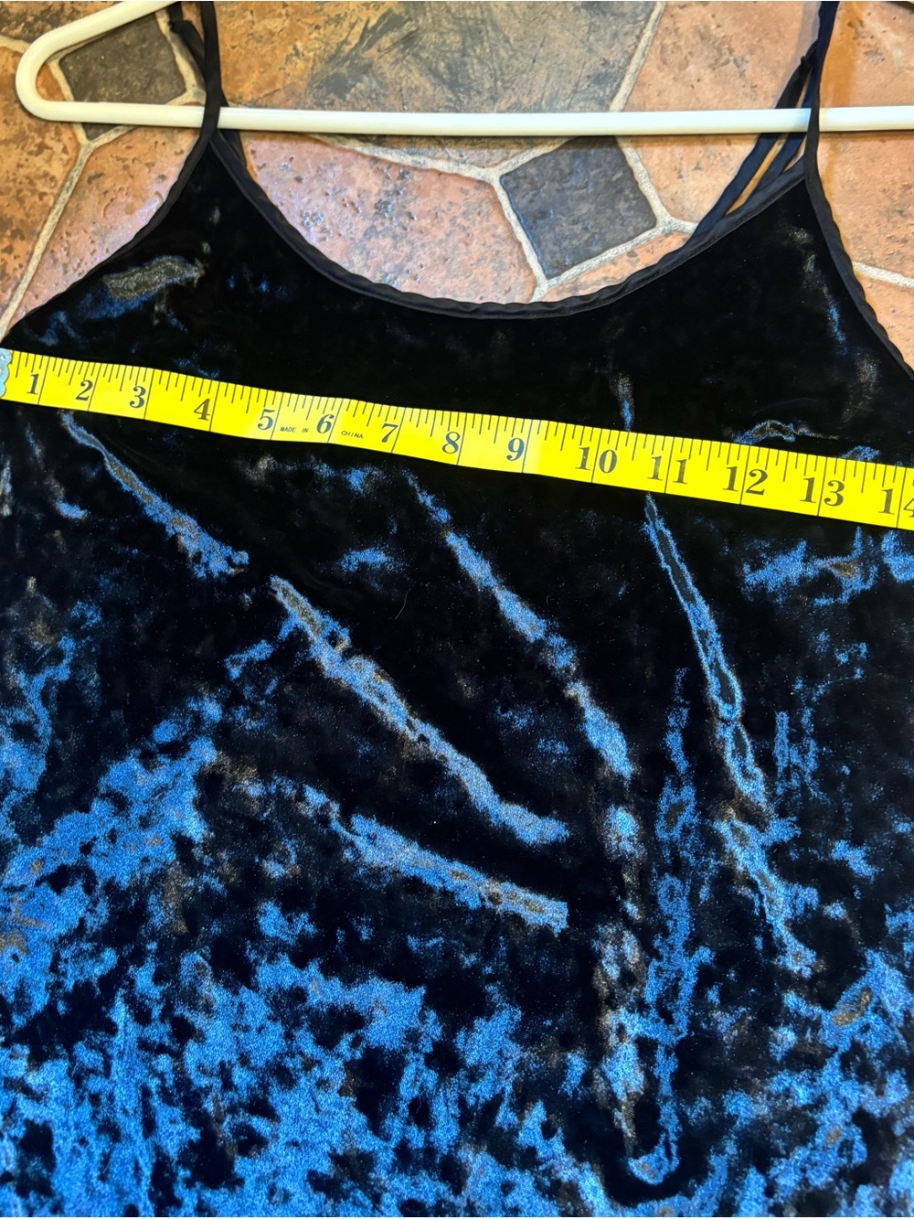 Vintage Y2K Victoria’s Secret Black Crushed Velvet Slip Dress Chemise M/L - Picture 12 of 15
